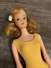 Vintage Evergreen Ponytail Barbie Clone Doll With Holes in Feet 1960s