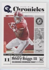 2020 Panini Chronicles Draft Picks Blue Henry Ruggs III #4 0it8