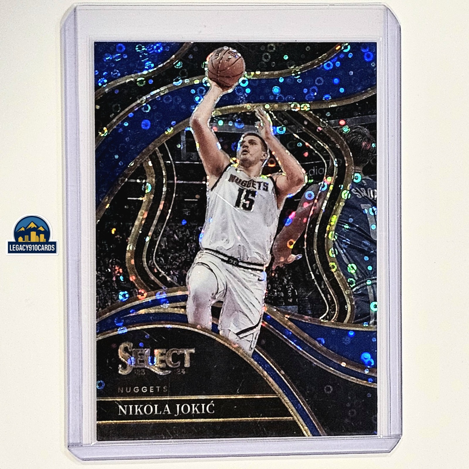 2023-24 Panini Select - Courtside Nikola Jokic #232 Blue Disco Prizm 1/25 