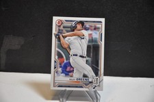 2021 Bowman prospects Baseball cards #BP-4 Riley Greene Detroit Tigers mlb