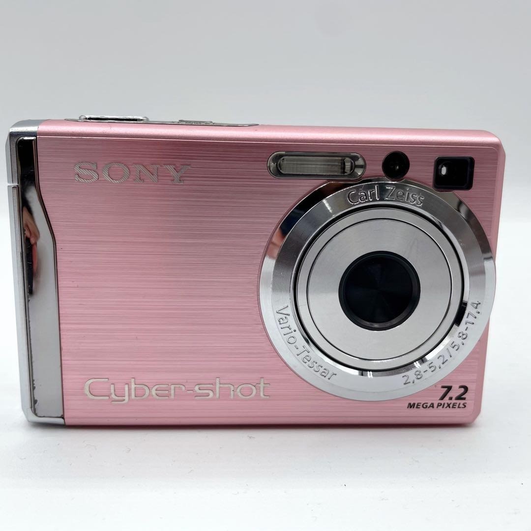 SONY Cyber-shot DSC-W80 ピンク　デジカメ　コンデジ Sony Cyber shot DSC-W80 7.2MP 3x Compact Digital Camera Pink