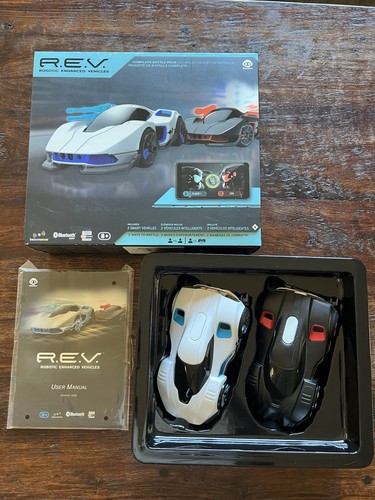 WowWee REV Robotic Enhanced Vehicles - Complete Battle Set. Bluetooth RC cars - Picture 3 of 4