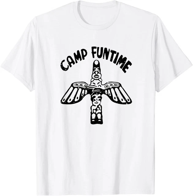 Camp Funtime!Fun Vintage Novelty T-Shirt Size L & XL T-Shirt