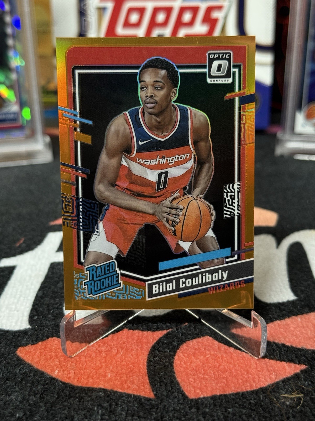 2023-24 Panini Donruss Optic - Rated Rookie Bilal Coulibaly #243 Orange /199