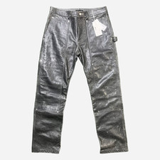 Helmut Lang LTHR Carpenter Black 34