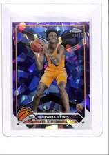 2024 Topps Chrome Basketball - Maxwell Lewis - Purple /10 - RC - 11189