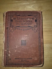 1892 Illustrated Webster's High School Dictionary