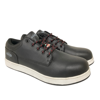 AGGRESSOR Men's 3001 Steel Toe Steel Plate FreshTech Work Shoes Black 8.5M