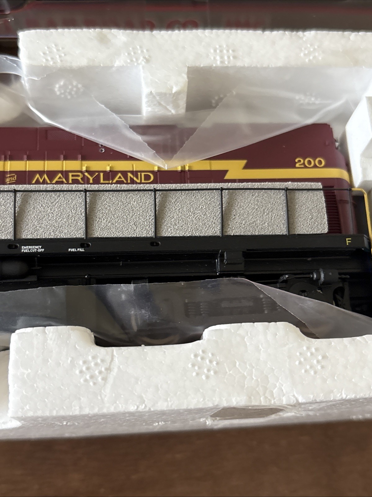 Atlas Silver HO Virginia Maryland Alco C420 High Nose Locomotive #200 NOS