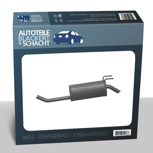 Auspuff Endtopf FüR Fiat Multipla-image