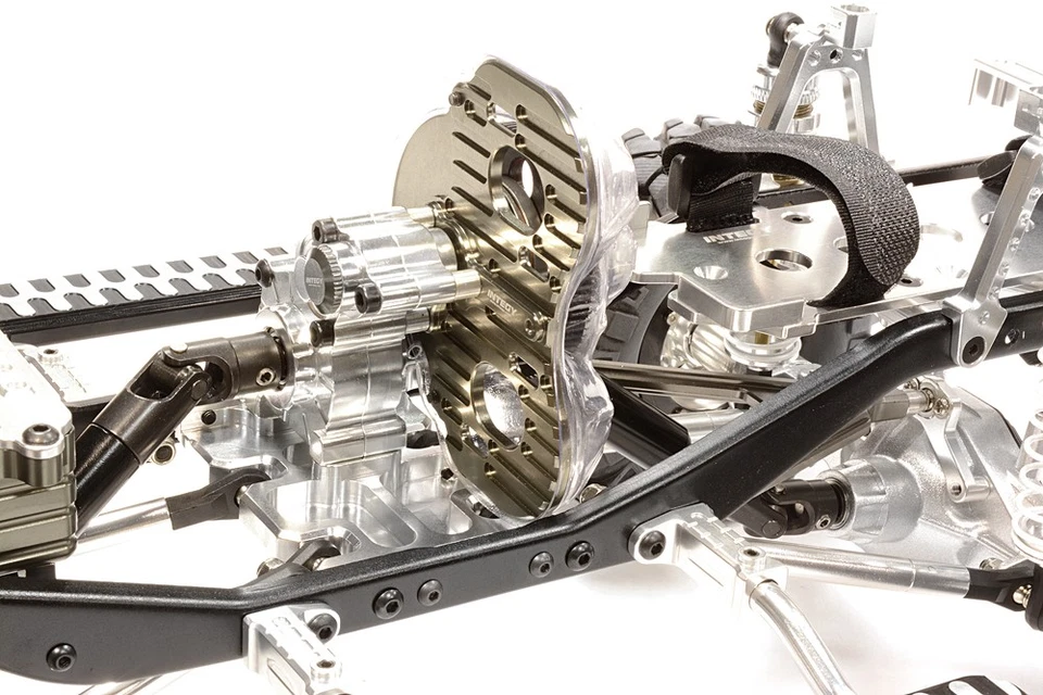 Billet Machined 1/10 Twin Motor Trail Roller 4WD Off-Road Scale Crawler ARTR - Image 2 of 4