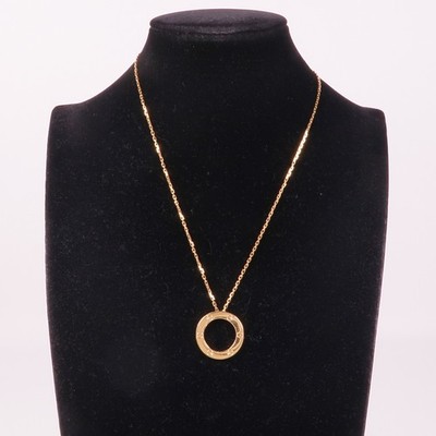 CARTIER Love Necklace 18K Rose Gold | eBay