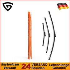 Scheibenwischer + Heckwischer Set Geeignet für VW GOLF 7 Bj. 2012-20 Schwarz
