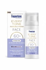 Coppertone Hydrating Every Tone Face - SPF 60 - 1.7 fl oz: Paraben-Free, Dye-Fr