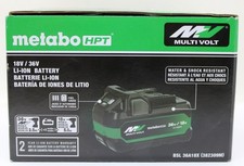 Metabo HPT 382309M 18V/36V MultiVolt Battery 18V / 36V Li-Ion Battery BSL 36A18X