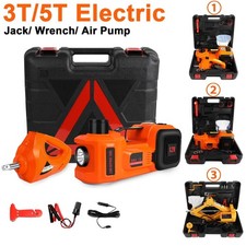 Electric 12v Car Jack 3t 5t Floor Jack Lift Impact Wrench Tire Inflator Pump Electric 12v Car Jack 3t 5t Floor Jack Lift Impact Wrench Tire Inflator Pump