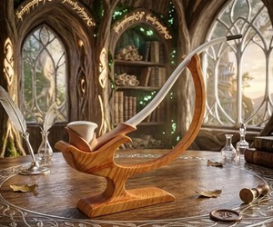 Handmade Elven Wizard Clay Pipe  Fantasy Smoking Pipe, Tolkien-Inspired