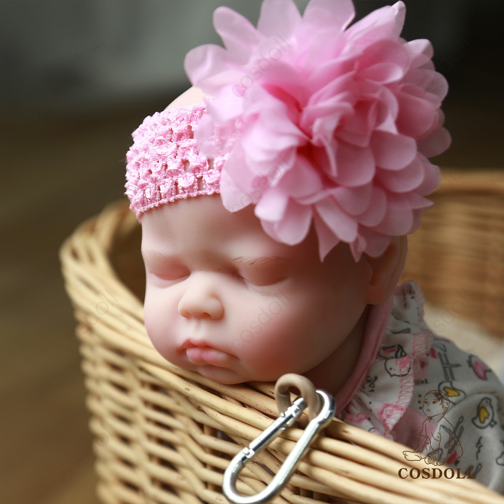 [Clearance Sale] 16.1''Sleeping Newborn Reborn Baby Girl Doll Soft Body Doll Toy