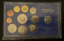 1979-G Germany 9 coin Nice Proof Set Karlsruhe