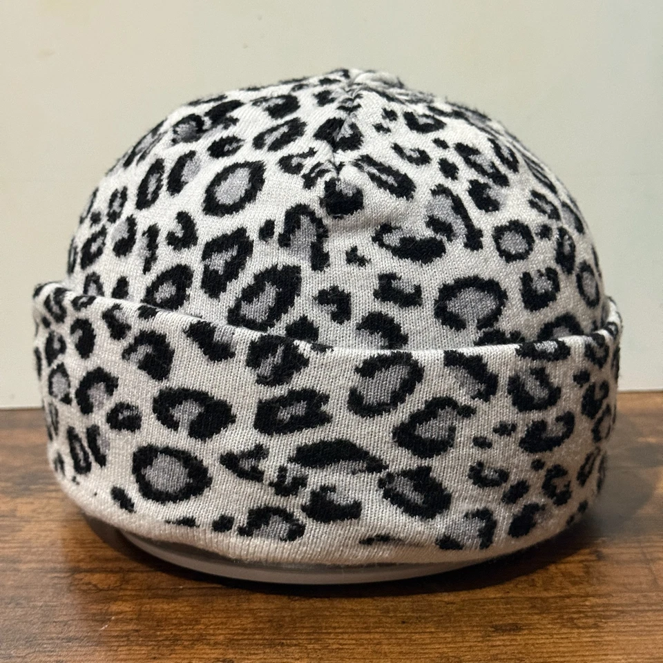 ENVÍO GRATUITO Gorro Carhartt OSFA Leopardo Estampado Animal Blanco/Negro Foto 4 de 4