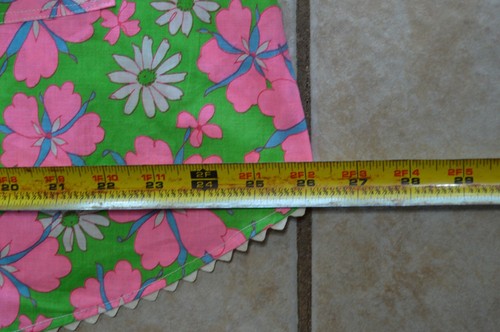 Vintage Mini Dress Mod Flower Power Pink Red Groovy Retro Psychedelic MCM - Picture 14 of 21