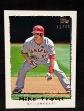 MIKE TROUT ANGELS MVP 2019 TOPPS TRANSCENDENT VIP PARTY (1995) # 32/83