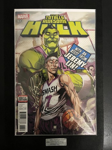 Der absolut fantastische Hulk mit Unterstützung von Jeremy Lin Marvel Comic #013 - Bild 1 von 2