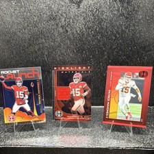 Panini Icon Collection Mahomes Patrick Mahomes II Chiefs NFL Card Lot (3 Cards)