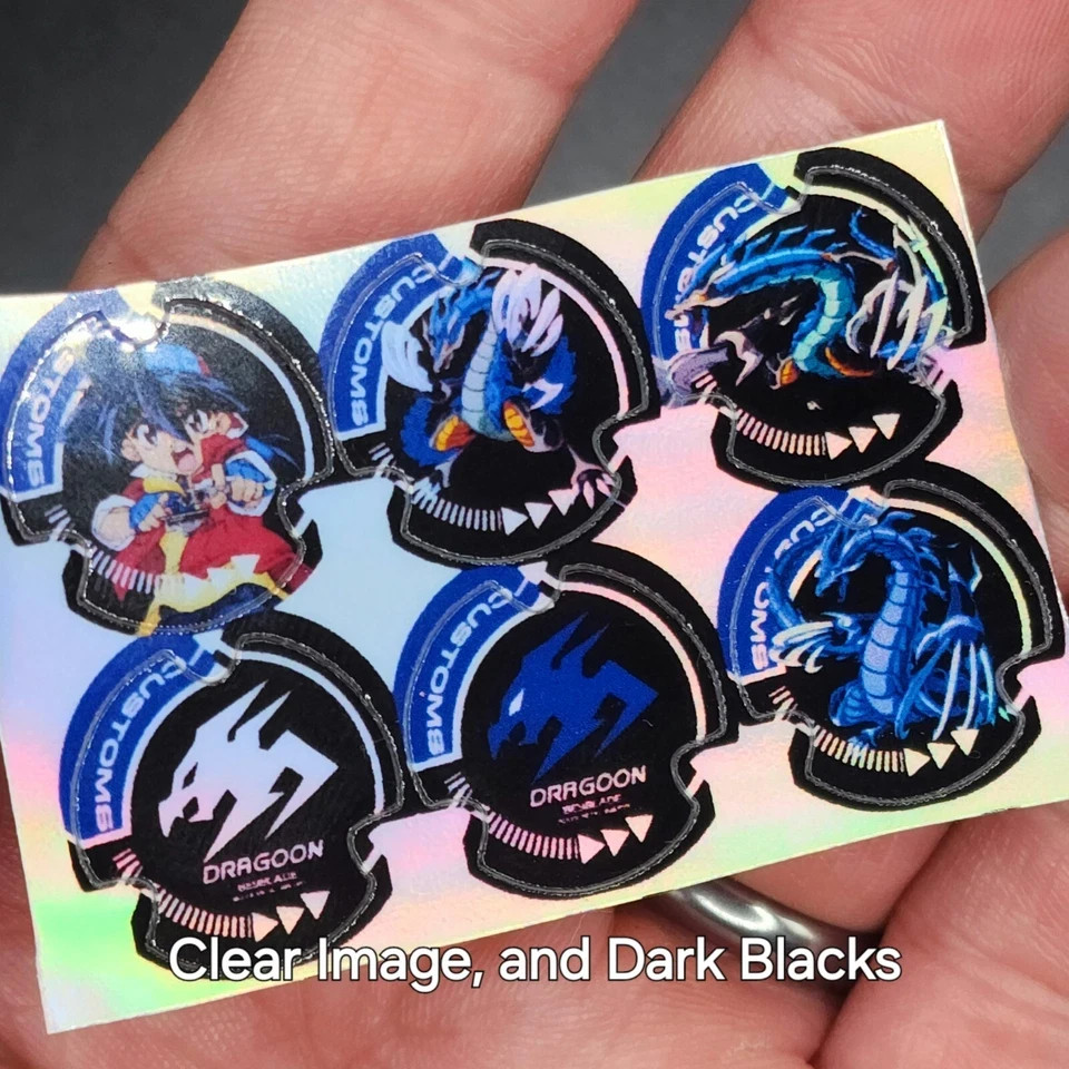 Beyblade X BX & CX Stickers | Beyblade Through the Generations | eBay