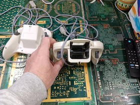 Pelican Accessories Dream Shock Sega Dreamcast Controller x2-ISSUES-PARTS-SEE