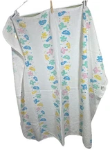 Baby Morgan Cozy Baby Blanket Cotton Thermal Waffle Weave Bears USA 34 X31