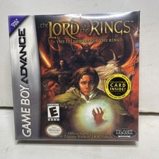 The Lord of the Rings Fellowship of the Ring Game Boy Advance NEW Sealed w card!
