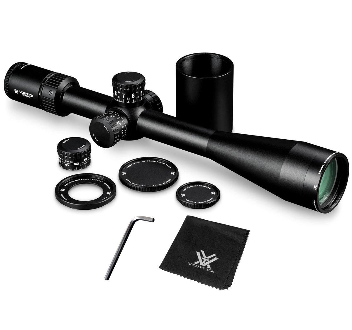 Vortex Optics Golden Eagle HD 15-60x52 SCR-1 MOA SFP Riflescope