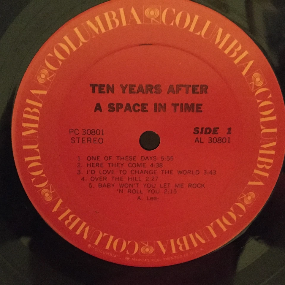 Ten Years After  LP    A Space in Time KC30801 Columbia 1971 Vinyl - Image 3 of 4