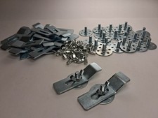 24 Pack Undermount Sink Clips Kit, Sink Mounting Brackets with Wing Nuts