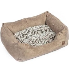 DANISH DESIGN ARCTIC SNUGGLE BED 18" 23" 28" 34" : Dog Bolster Non Slip Cushion