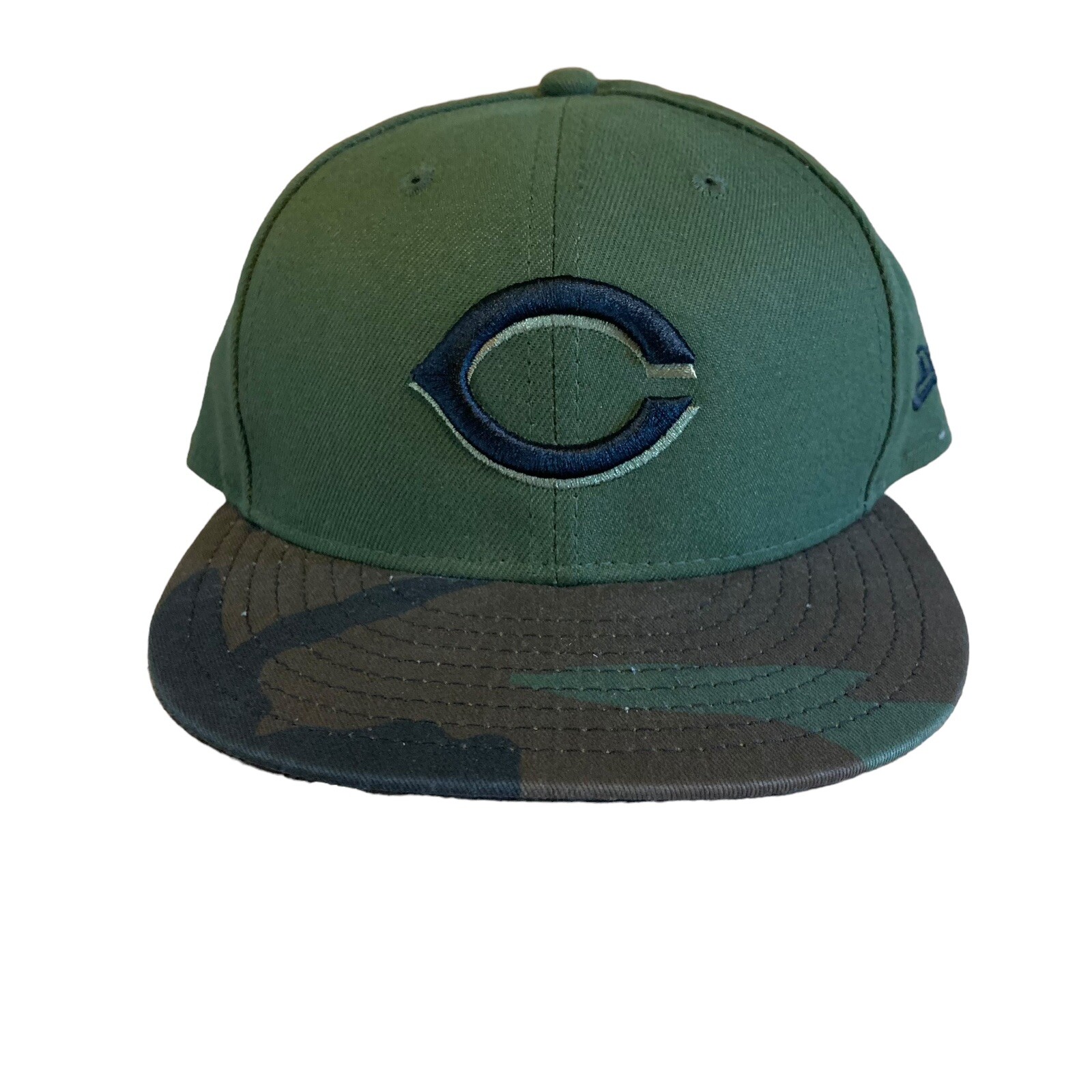 Cincinnati Reds 59FIFTY New Era Camo Hat Official On Field Cap