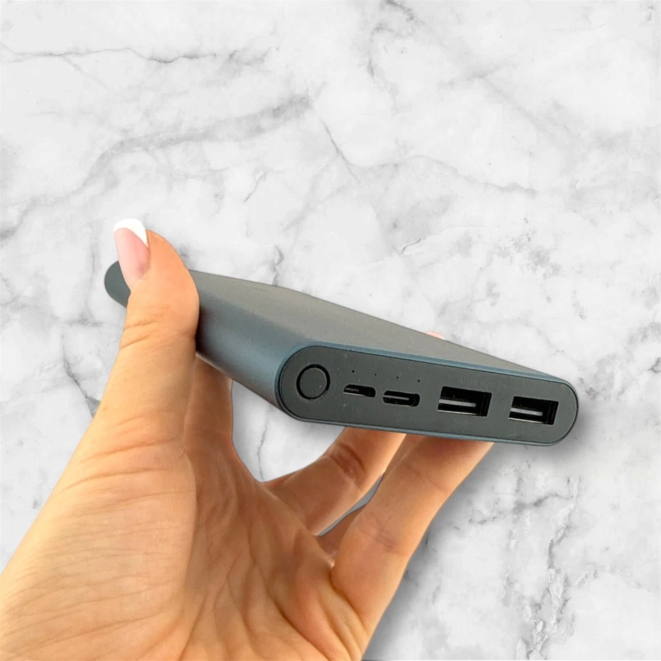 Банк питания 3-го поколения Xiaomi 10000 мАч двойной вход выход поддержка быстрой зарядки - Изображение 3 из 4