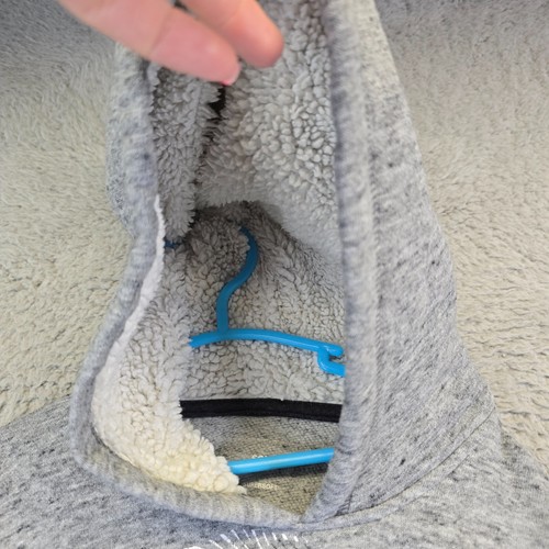Boys Sweaters Set of 3 Blue Gray Black Dinosaur Animal Print Hooded Fleece Lined - Picture 13 of 14