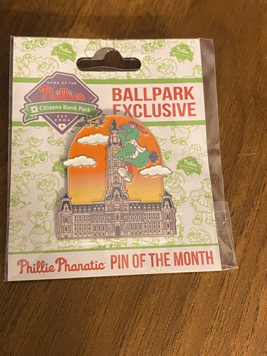 2024 Phillie Phanatic -August -Pin of the Month-King Kong-City Hall Phanatic !