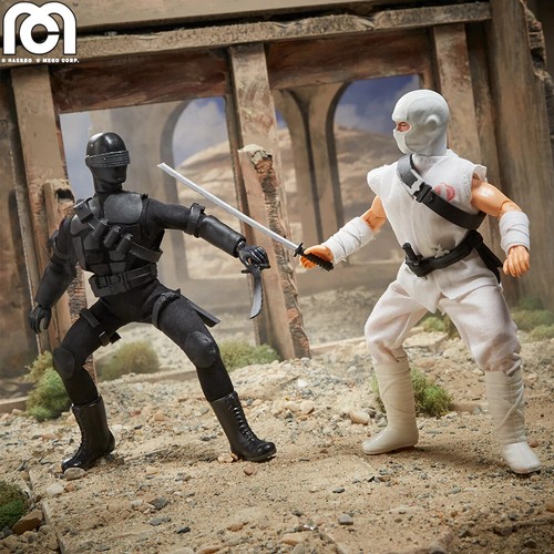 Snake Eyes & Storm Shadow Modellino Mego 8" confezione da 2 G.I. Joe Ninja Rivals - Foto 11 di 11