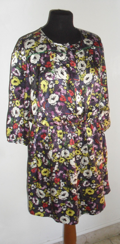 VESTITO MISS SIXTY IN PURA SETA 100% Tg. S BELLISSIMO COMPRALO SUBITO - Foto 6 di 23