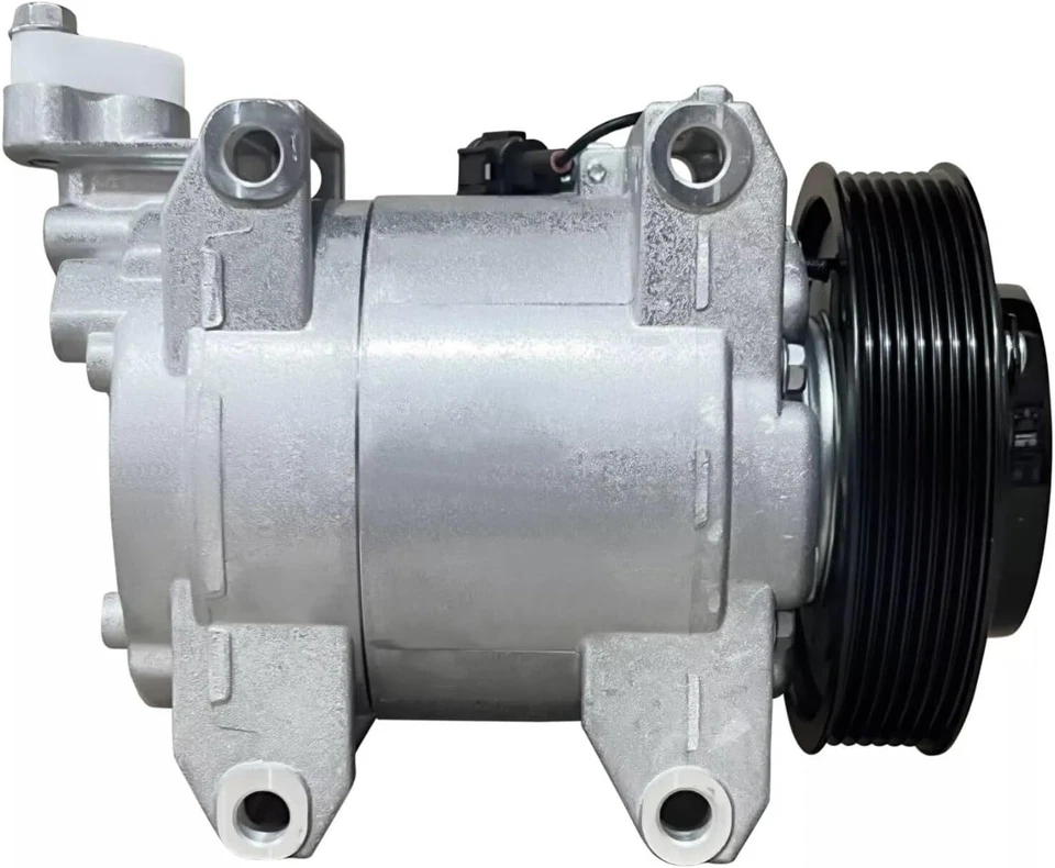 Compresor de aire acondicionado 92600-4KV0A para Nissan Pathfinder Navara D40 2,5 DCI Foto 3 de 4
