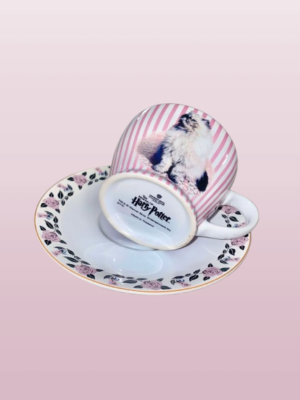 Dolores Umbridge Cat Pink Tea cup and saucer Warner Bros Studio