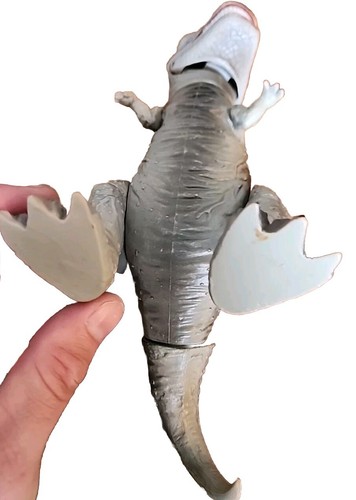 VINTAGE 1987 HG Toys DINOSAUR WARRIORS Tyrannosaurus Rex T-Rex Gray Figure - Picture 7 of 7
