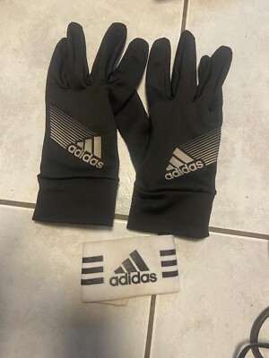 Original Adidas Handschuhe Gr 6 M Und Handgelenk Bandage Adidas 