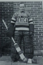 NHL HOCKEY PHOTO PRINT ROY WORTERS GOALIE NEW YORK AMERICAN 1929