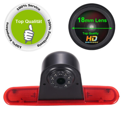 Rückfahrkamera 1280x720 Für FIAT Doblo & Opel Combo - Bremsleuchten Kamera Mit 170° Blickwinkel