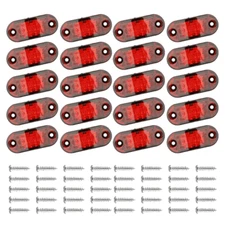 Set Of 20 Red Led Light Clearance Side Marker Light Lamp Waterproof Super Bright