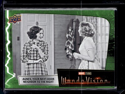 2022 Marvel Wandavision #4 Agnes, Your Next-Door Neighbor.. Green